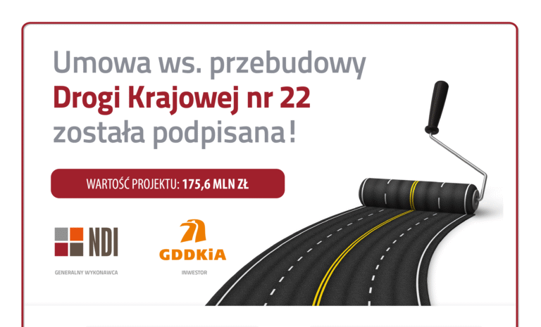 Droga Krajowa nr 22 zostanie rozbudowana!