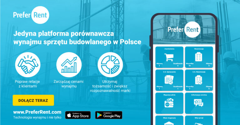 Umacnia się trend szybkiego wynajmu maszyn i sprzętu