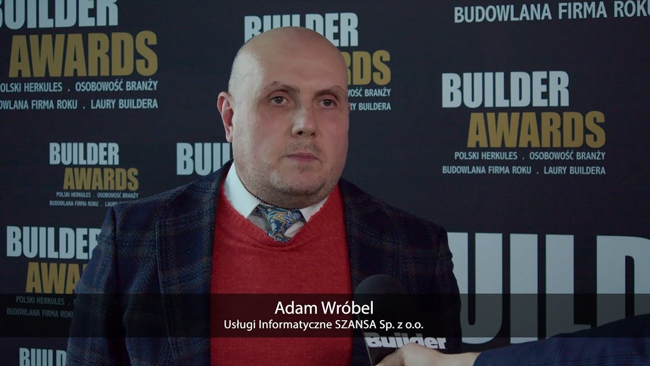 Builder Awards 2023 – Adam Wróbel, Usługi Informatyczne SZANSA