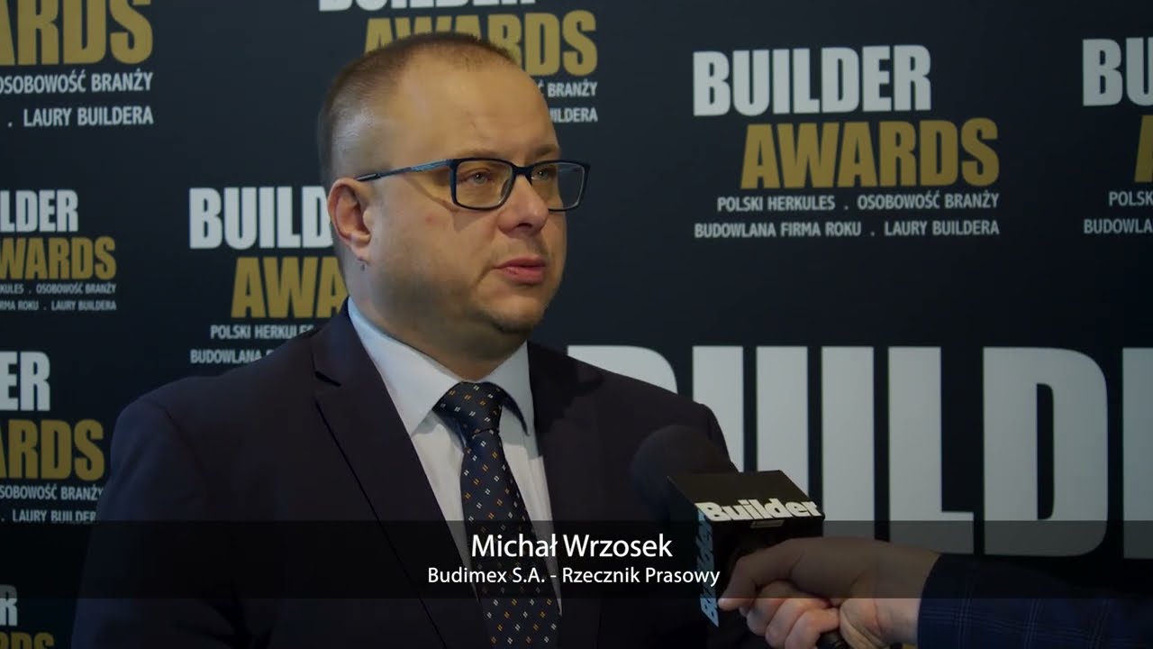 Builder Awards 2023 – Michał Wrzosek, Budimex S.A.