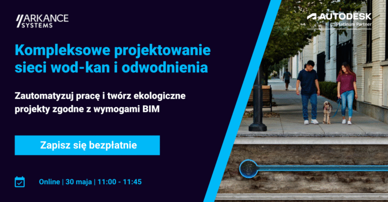 Kompleksowe projektowanie sieci wod-kan i odwodnienia