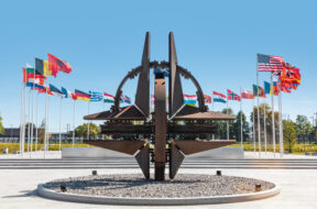 NATO Monument in Brussels