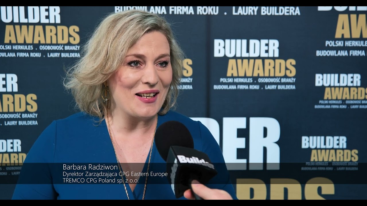 Builder Awards 2023 – Barbara Radziwon, TREMCO CPG Poland