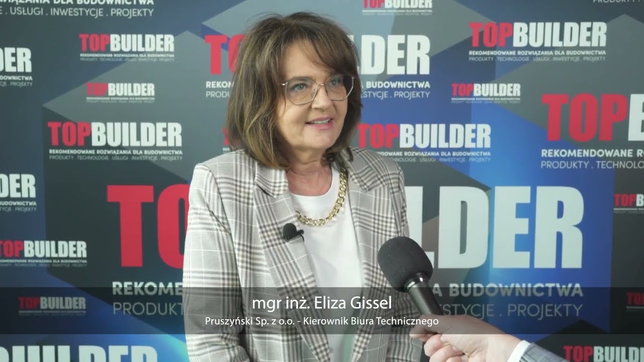 Gala TopBuilder 2023 – Eliza Gissel, Pruszyński Sp. z o.o.