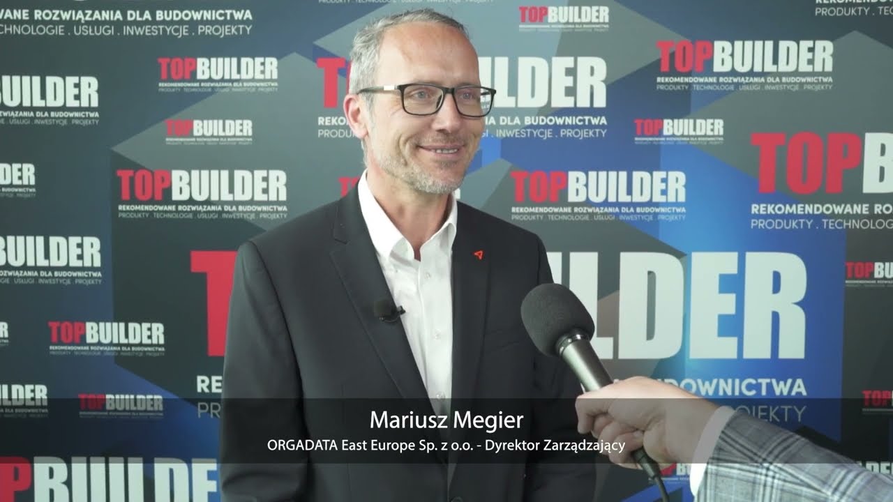 Gala TopBuilder 2023 – Mariusz Megier, ORGADATA East Europe