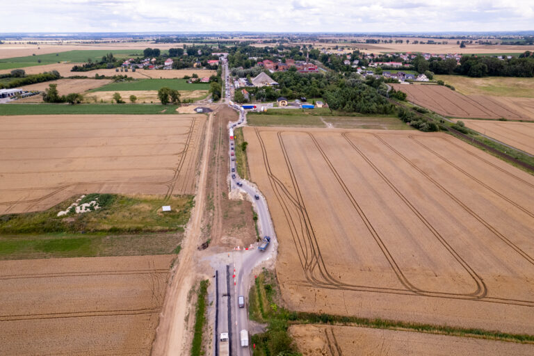 Kolumny drenażowe na DK 22
