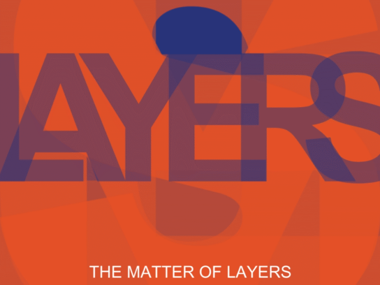 The Matter of Layers: Zrównoważony rozwój, otwartość, wielowymiarowość