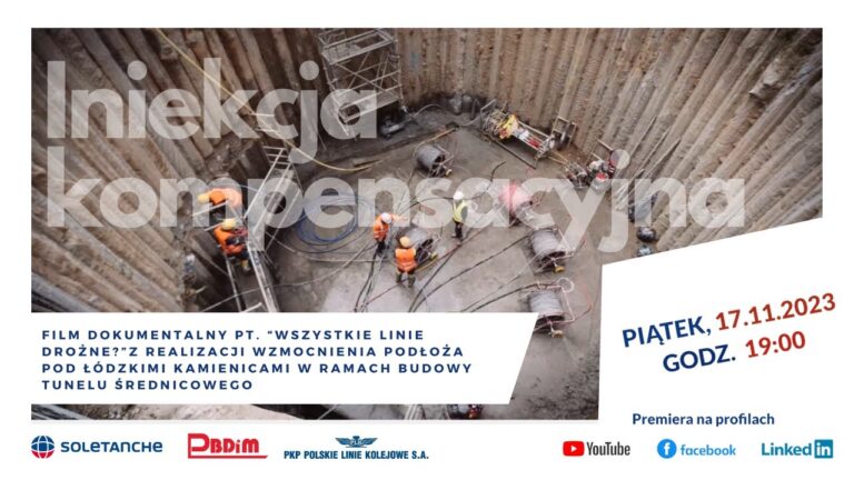 Powstał film dokumentalny o budowie tunelu średnicowego w Łodzi