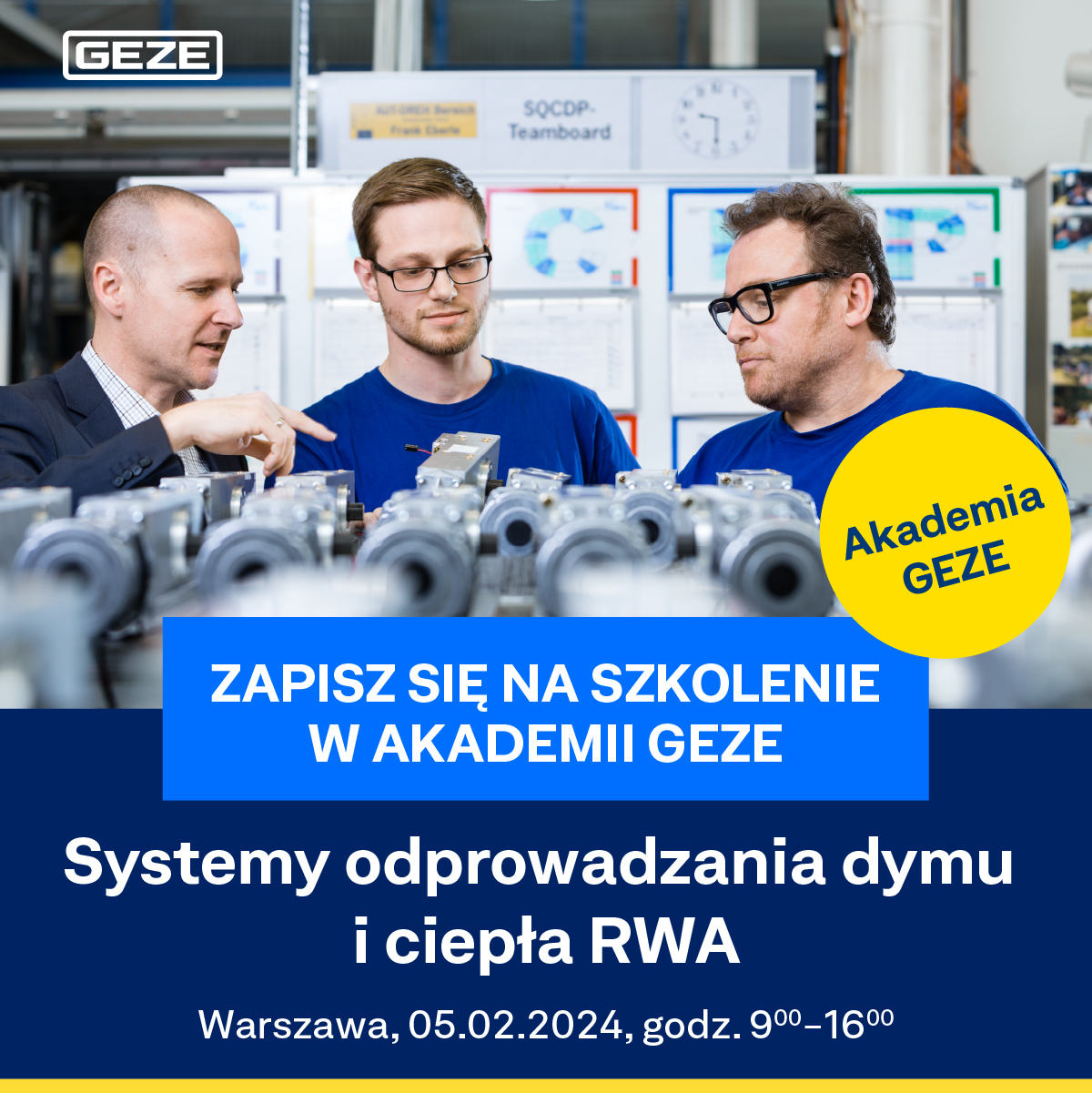 Szkolenia GEZE Polska: Odkryj Nowości Systemów RWA na Warsztatach w Warszawie!