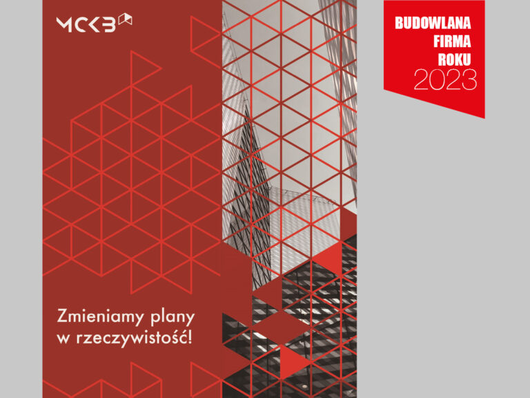 MCKB SA – BUDOWLANA FIRMA ROKU 2023