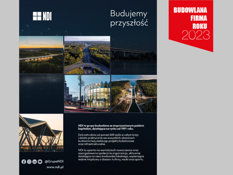 GRUPA NDI – BUDOWLANA FIRMA ROKU 2023