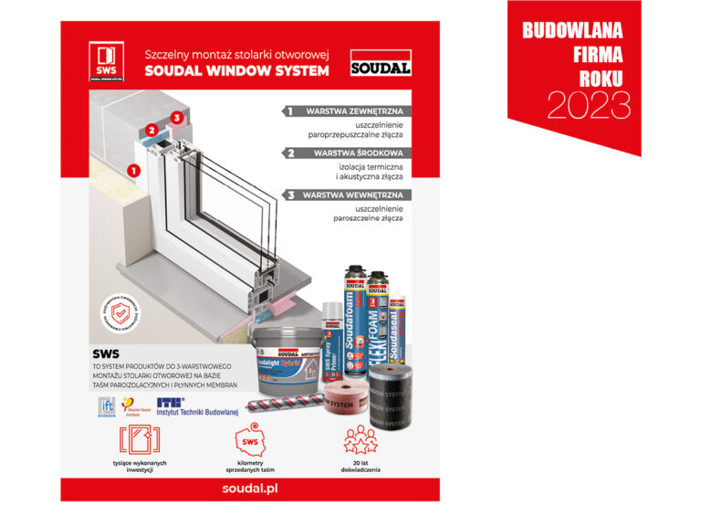 SOUDAL Sp. z o.o. – BUDOWLANA FIRMA ROKU 2023
