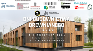 Dni Budonwnictwa Drewnianego 2024_plakat w poziomie_ wydarzenie