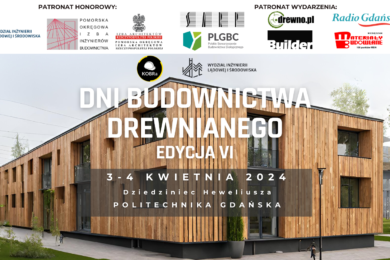 Dni Budonwnictwa Drewnianego 2024_plakat w poziomie_ wydarzenie