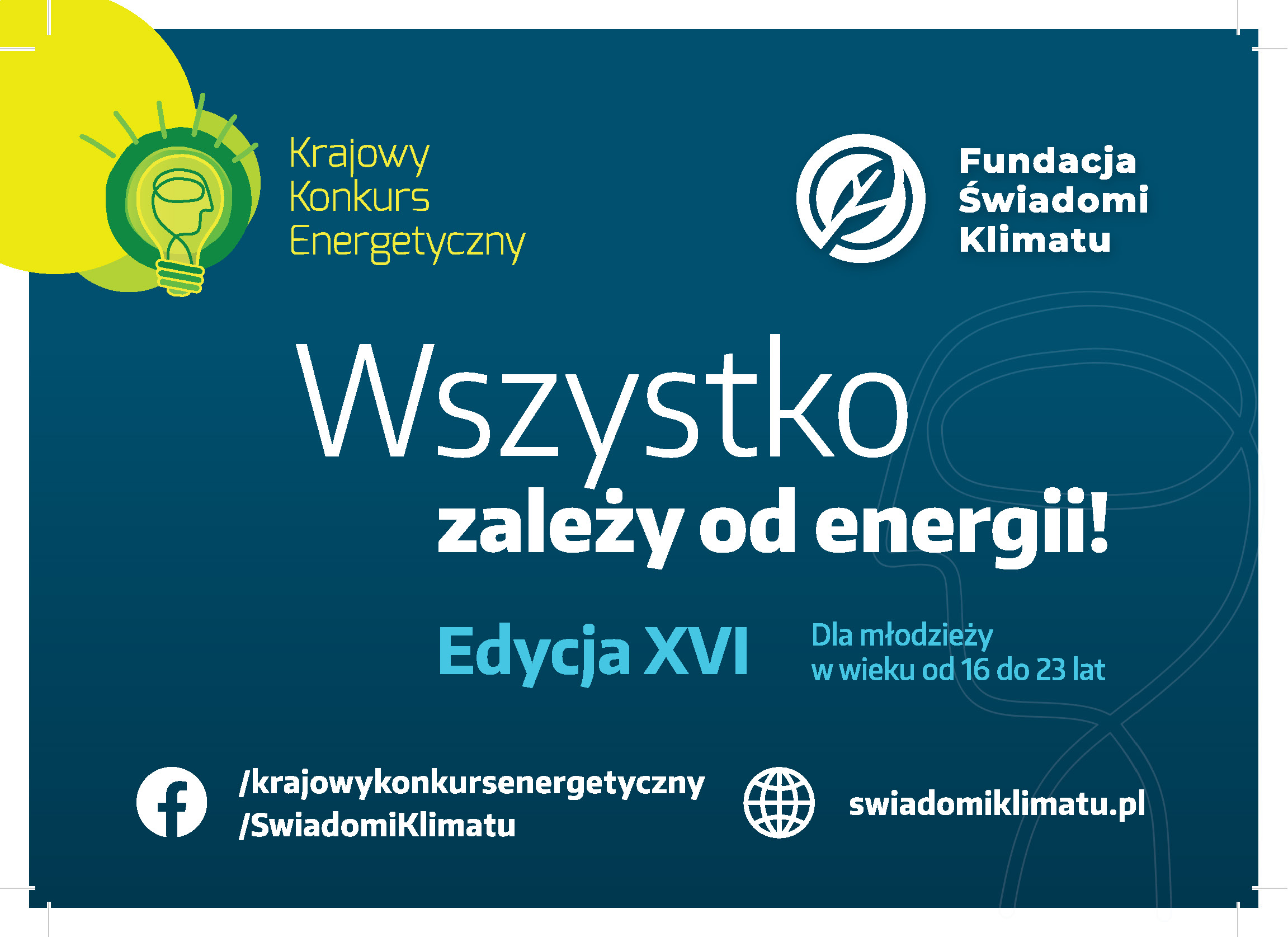 Startuje XVI Edycja Krajowego Konkursu Energetycznego!
