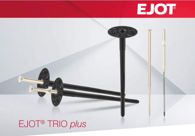 ŁĄCZNIK EJOT® TRIO plus SOLIDNOŚĆ, KOMFORT I JAKOŚĆ