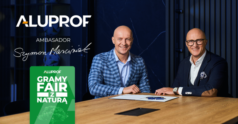 Szymon Marciniak ambasadorem marki Aluprof