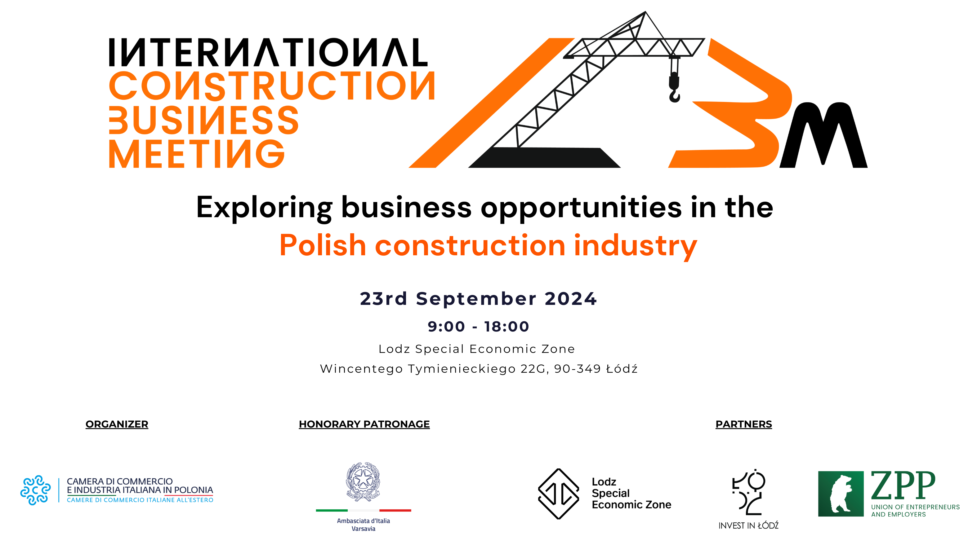 International Construction Business Meeting: Wydarzenie, którego nie można przegapić