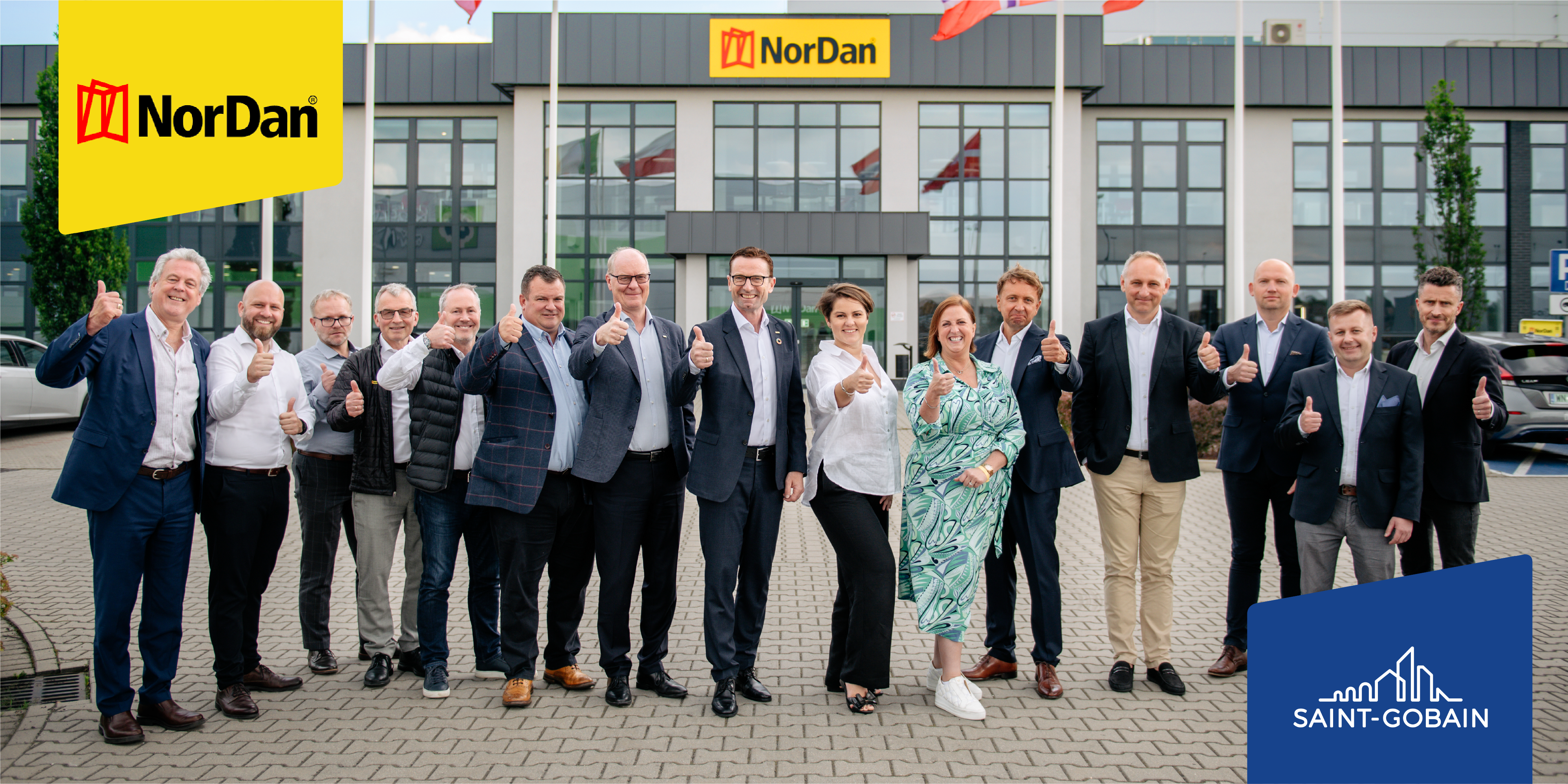 Partnerstwo Saint-Gobain Polska i NorDan Group na rzecz okien dla zrównoważonego budownictwa