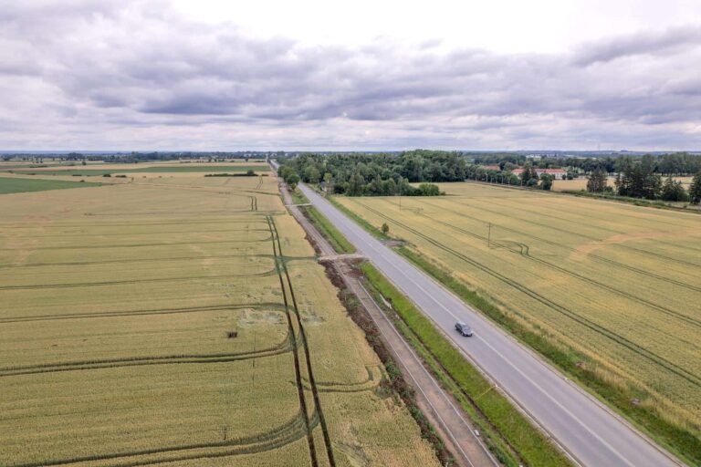 Rozbudowa DK 22 – już niedługo układanie warstwy ścieralnej