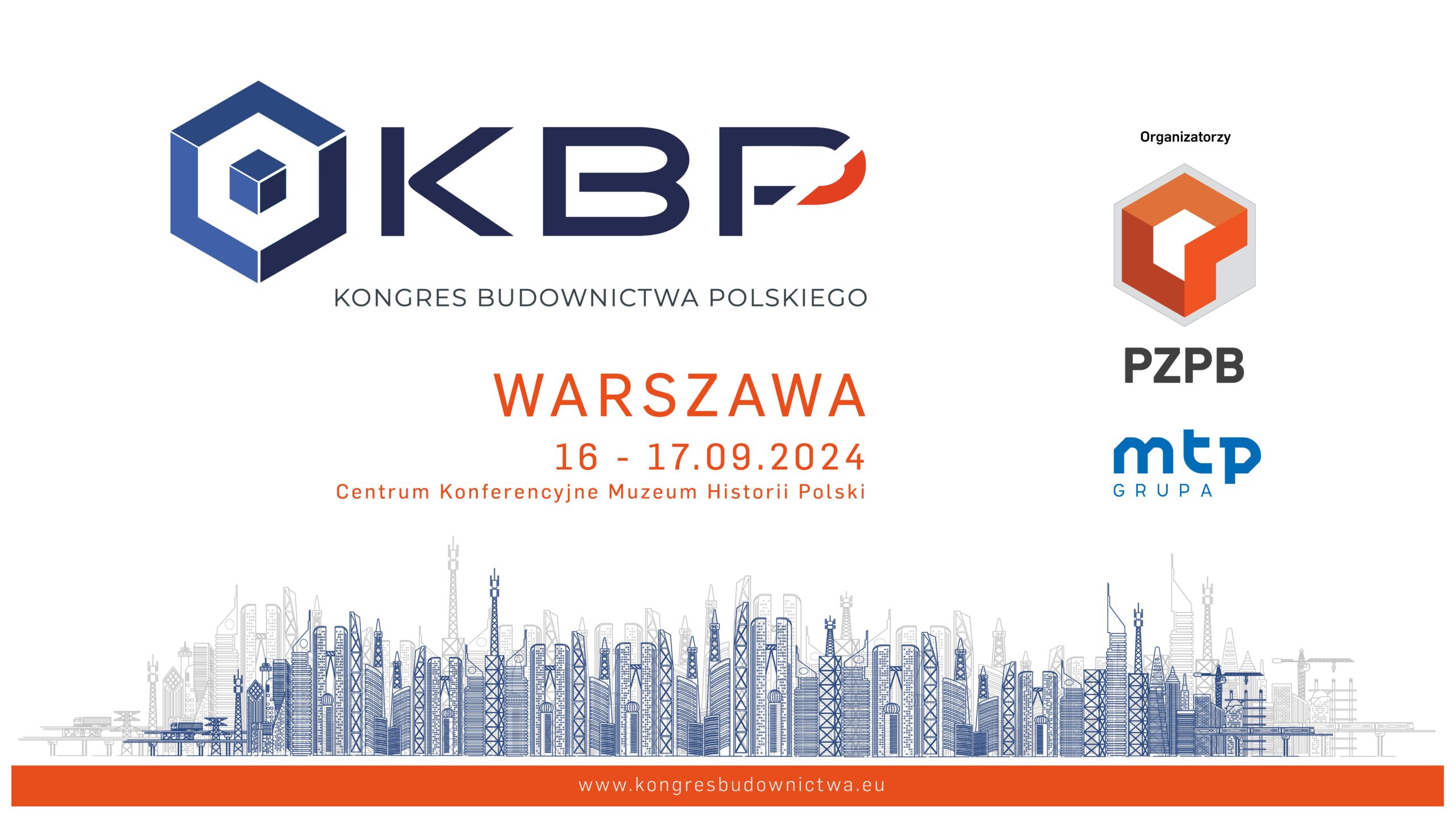 II Kongres Budownictwa Polskiego – 16-17.09.2024 Warszwa