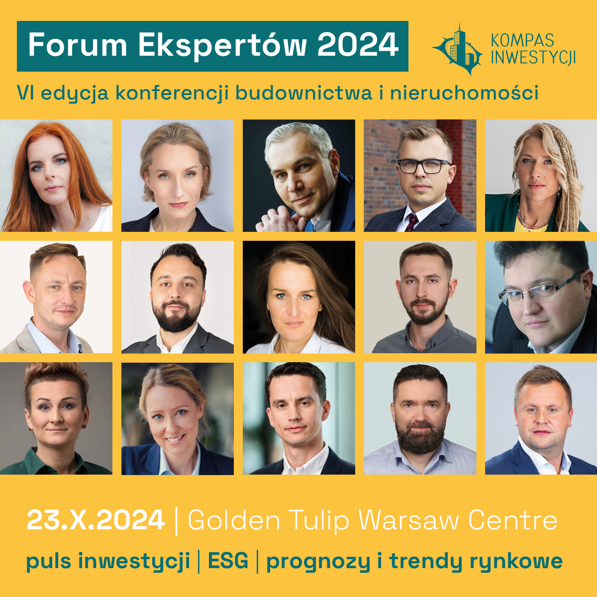 Puls inwestycji i ESG. VI edycja Forum Ekspertów