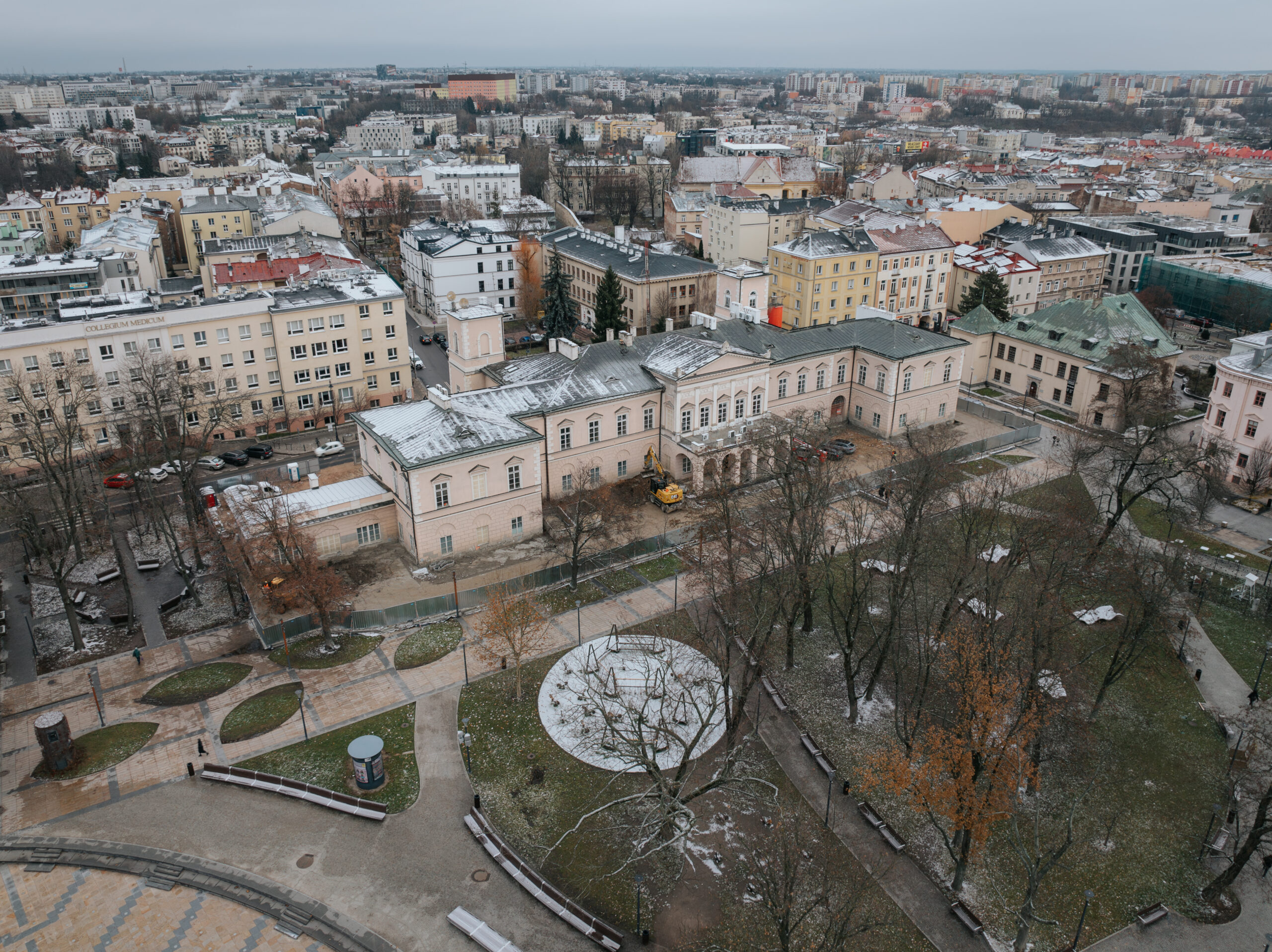 Pałac Lubomirskich w Lublinie zyska dodatkową przestrzeń pod ziemią