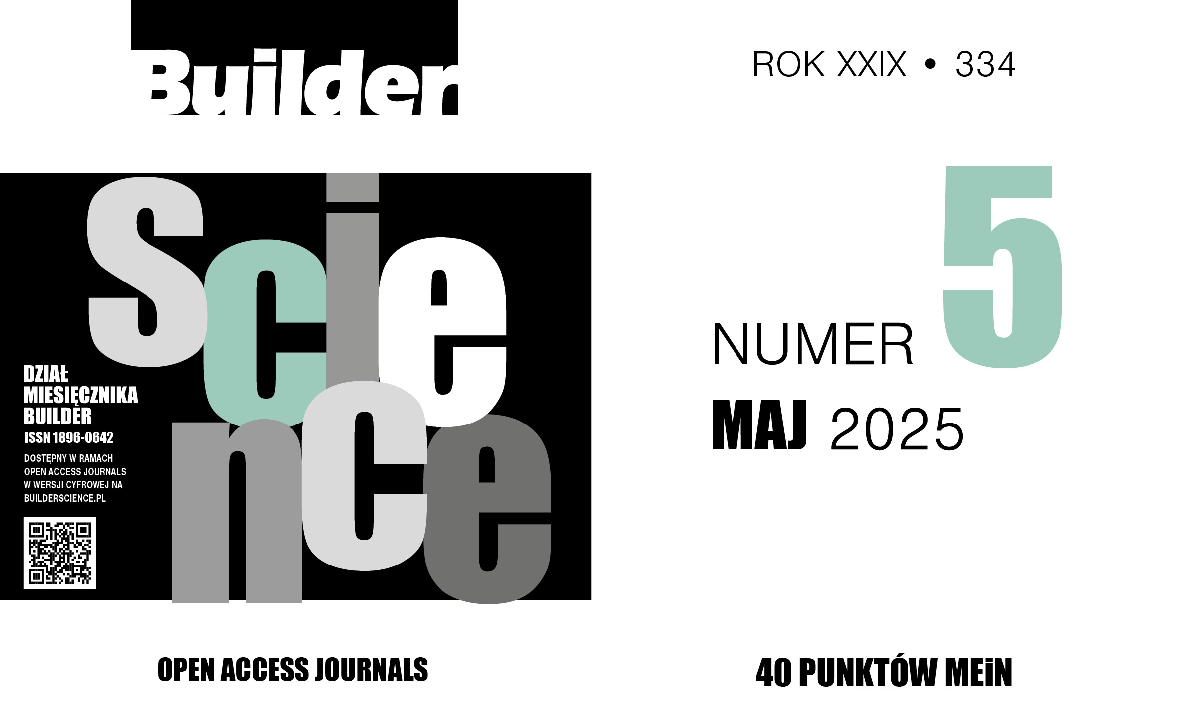 BUILDER SCIENCE 05.2025