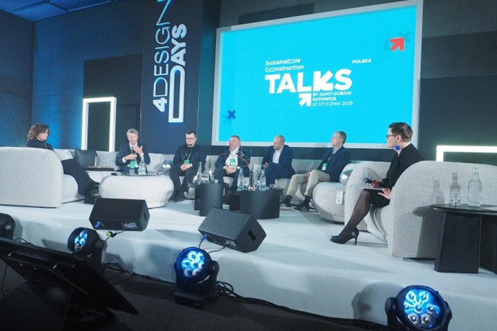 Sustainable Construction Talks by Saint-Gobain na 4 Design Days 2025. Czy polityka i regulacje wspierają zrównoważone budownictwo w Polsce?