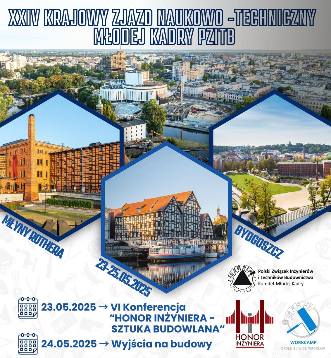 XXIV Krajowy Zjazd Naukowo-Techniczny Młodej Kadry PZITB – Bydgoszcz 2025