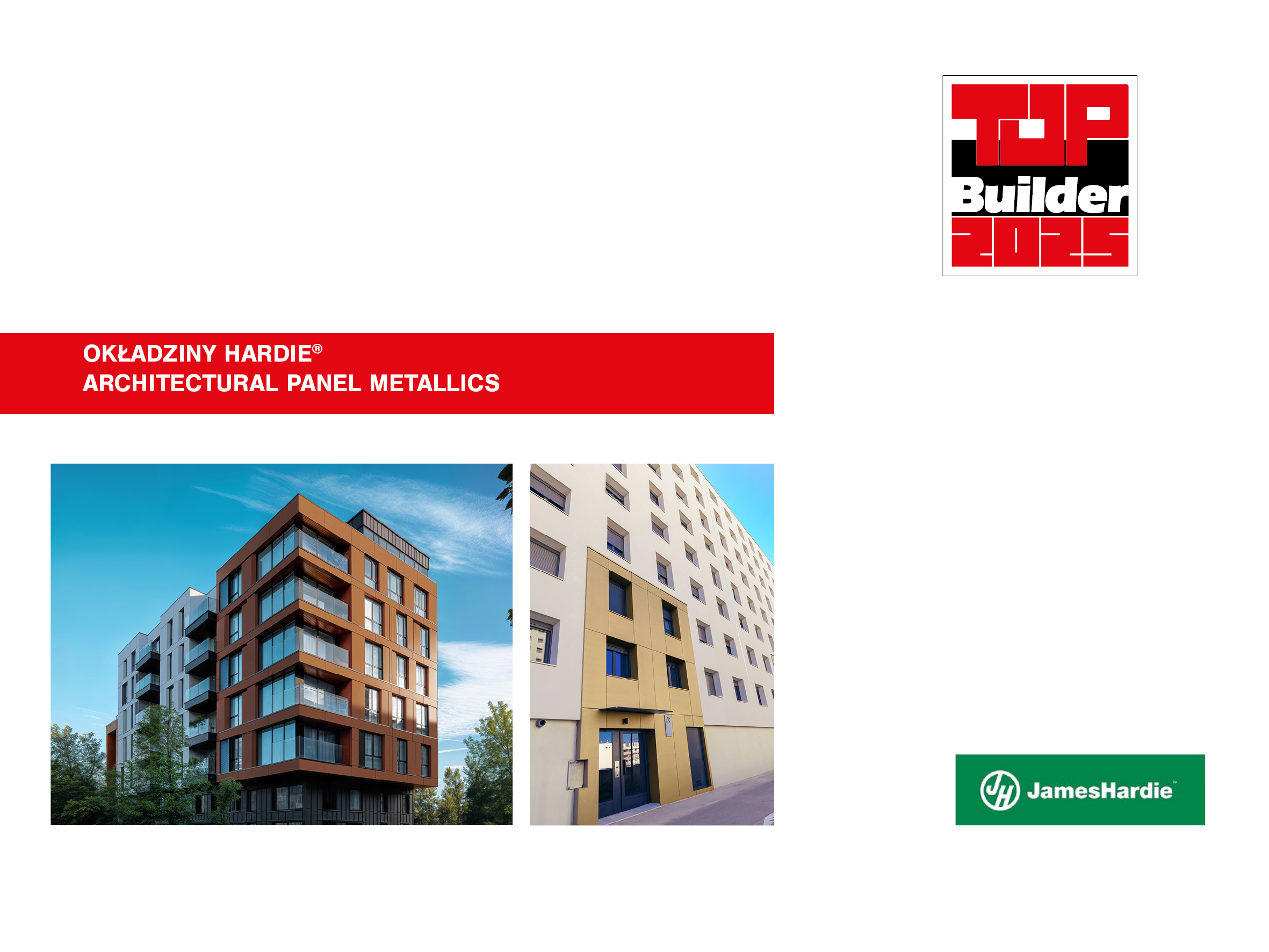 HARDIE® ARCHITECTURAL PANEL METALLICS – LŚNIĄCE FASADY Z CHARAKTEREM