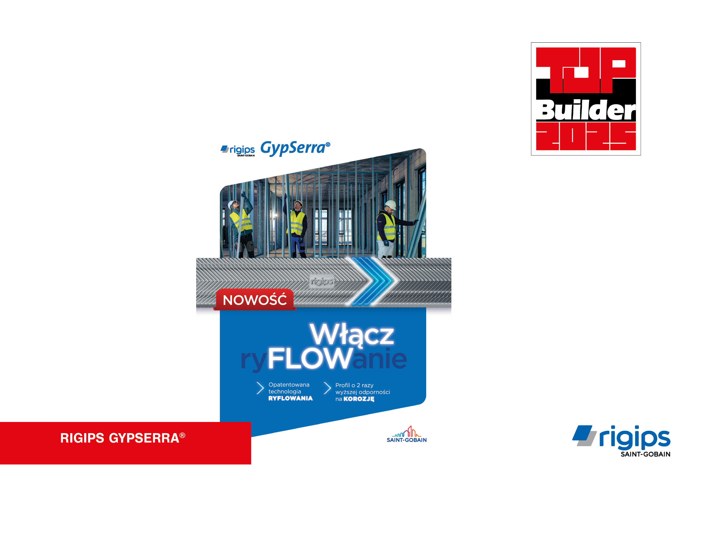 RIGIPS GypSerra®: REWOLUCJA W PROFILACH DO SUCHEJ ZABUDOWY