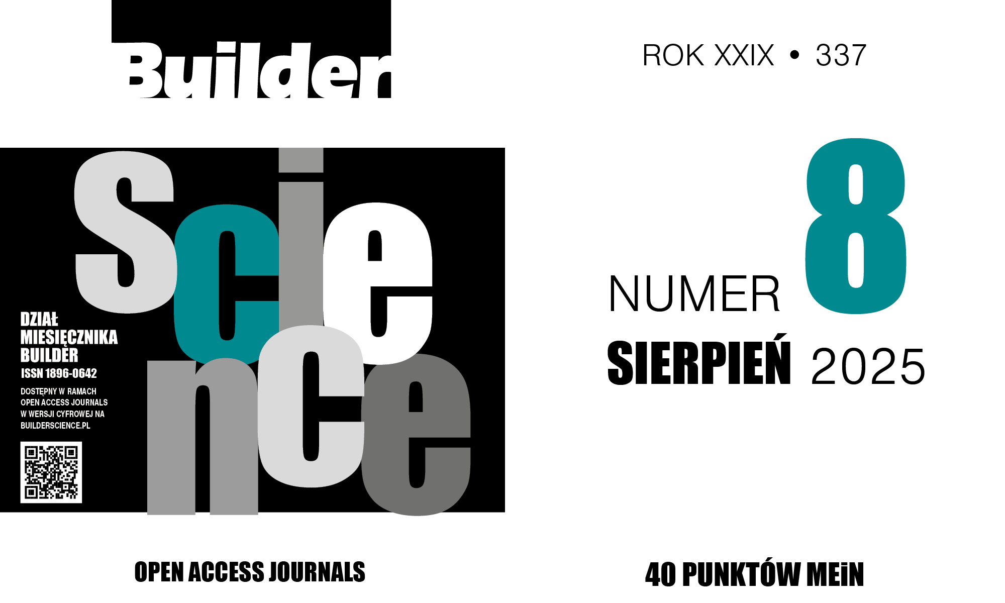 BUILDER SCIENCE 08.2025