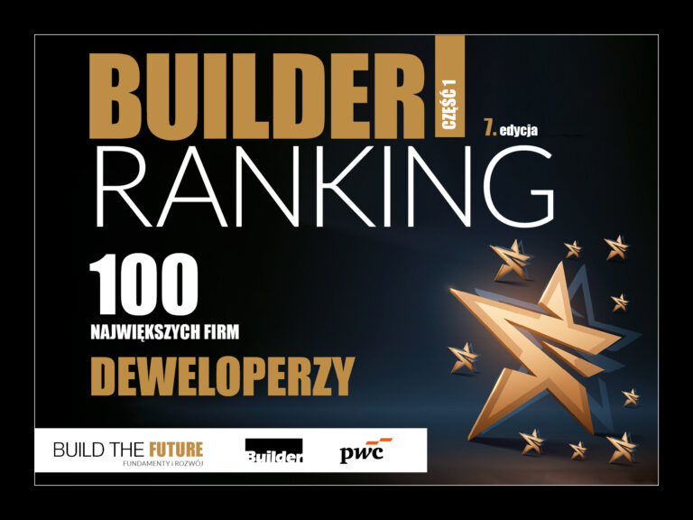 BUILDER RANKING EDYCJA VII – DEWELOPERZY