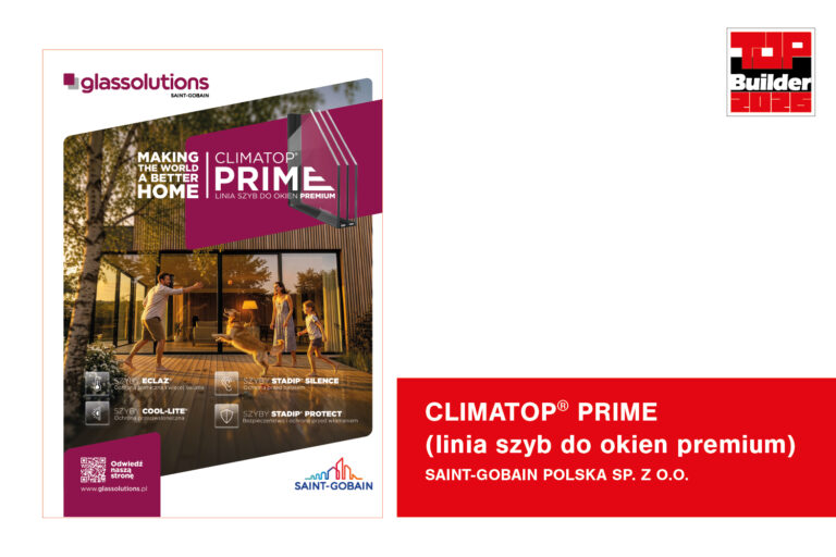 CLIMATOP® PRIME (linia szyb do okien premium)
