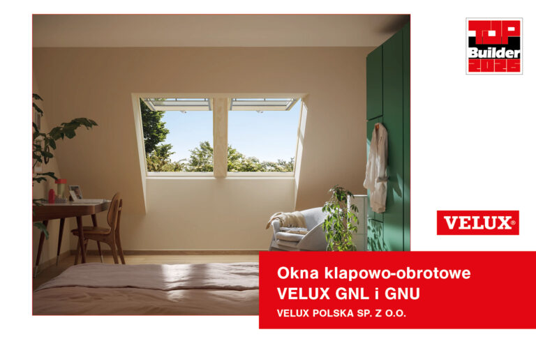 Okna klapowo-obrotowe VELUX GNL i GNU