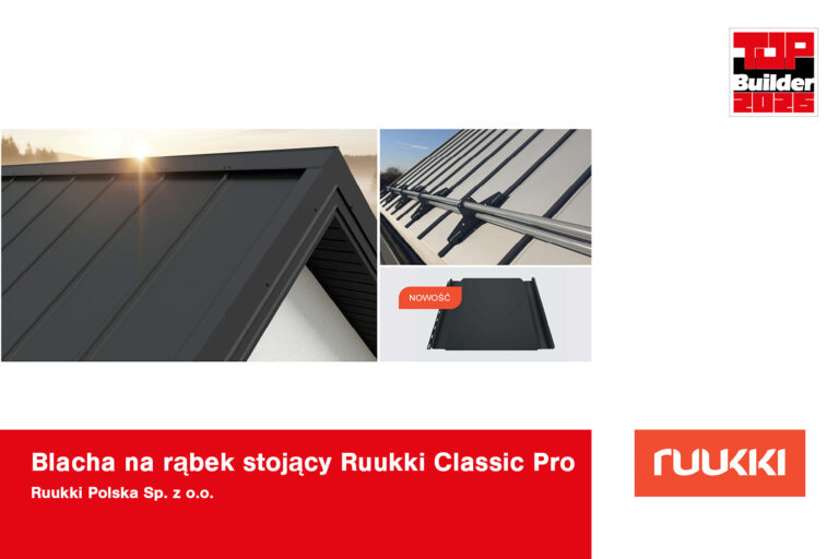 Blacha na rąbek stojący Ruukki Classic Pro